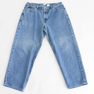 Vintage 90'S Calvin Klein Mid  Wash Loose Easy Fit Jeans Size 38